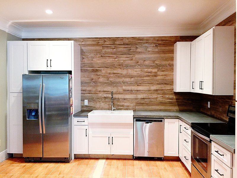 Wood Kitchen Backsplash
 7 DIY Kitchen Backsplash Ideas that Are Easy and