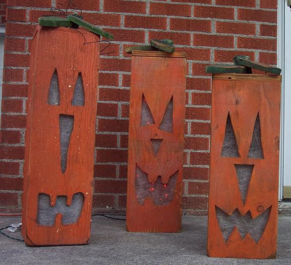 Wood Pumpkin Patterns
 Items similar to Lighted Jack o Lantern Wood Craft Pattern