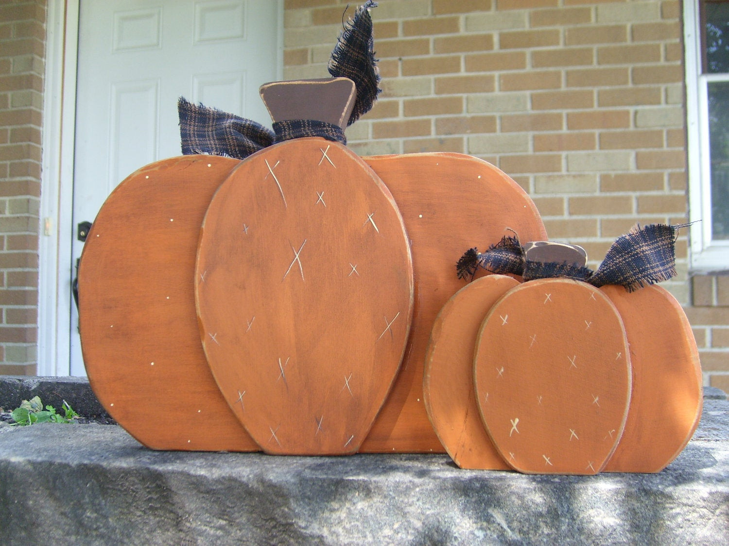 Wood Pumpkin Patterns
 PUMPKINS HaNdPaiNtEd WooD PriMiTiVe SiGn FaLL HoMe DeCoR SheLf