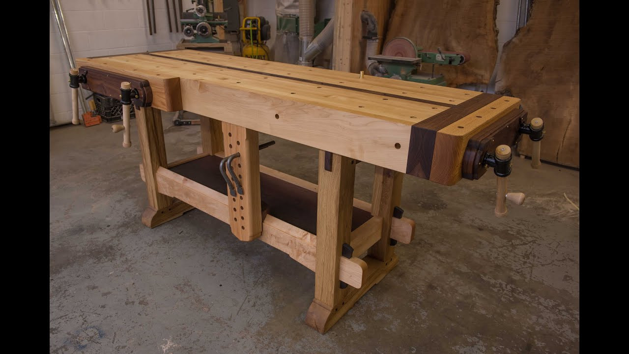 Wood Work Bench DIY
 Woodworking The Samurai Workbench