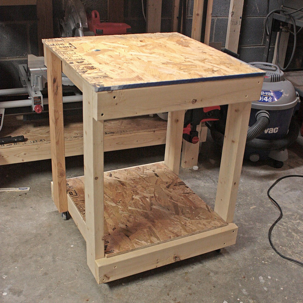 Wood Work Bench DIY
 Cheap Workbench 5