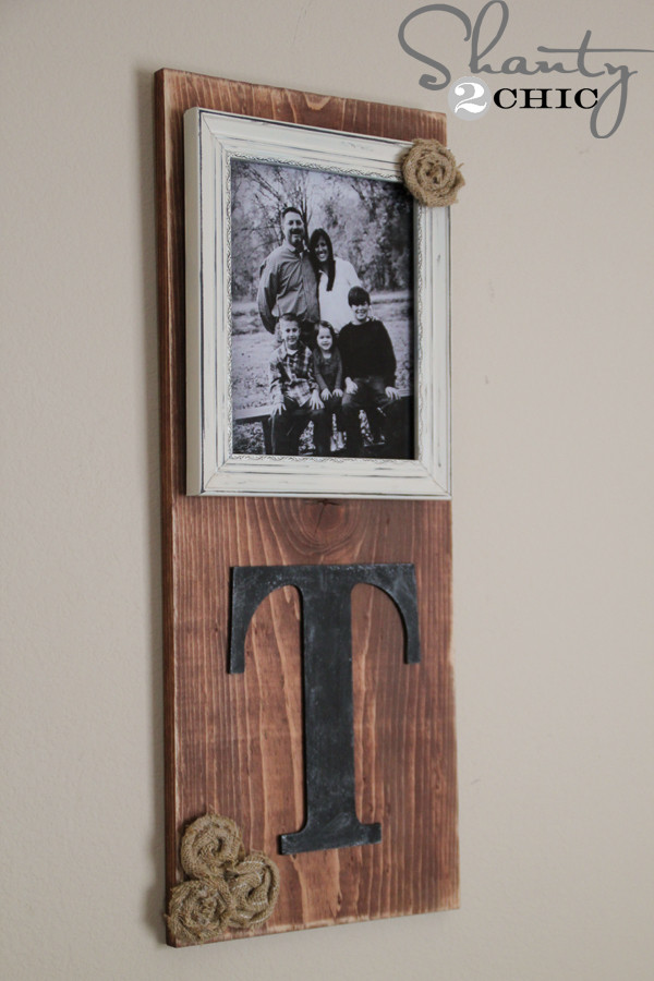 Wooden Picture Frame DIY
 Cheap DIY Gifts For All Occasions