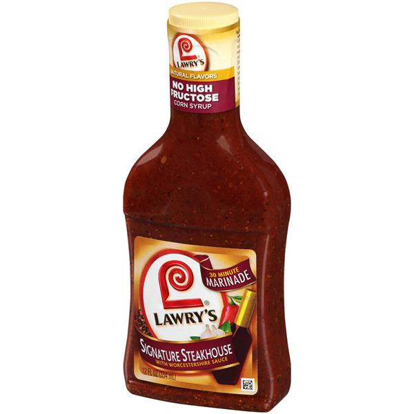 Worcestershire Sauce Marinades
 Lawry s 30 Minute Marinade Signature Steakhouse With