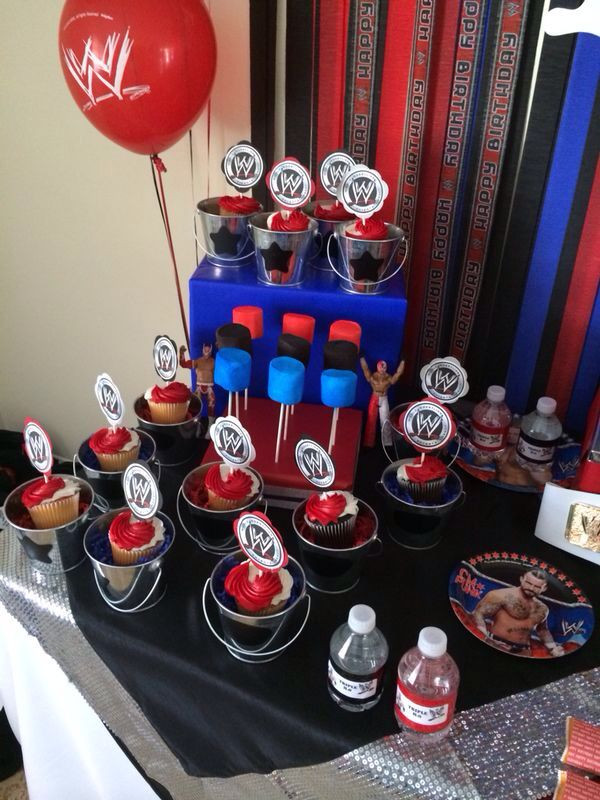 Wwe Birthday Decorations
 Wwe birthday party COoL pARTy idEAs