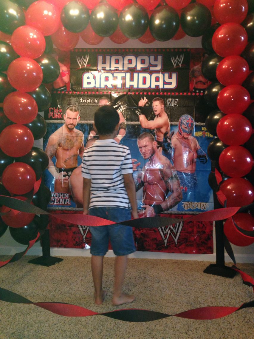 Wwe Birthday Decorations
 WWE party WWE Party