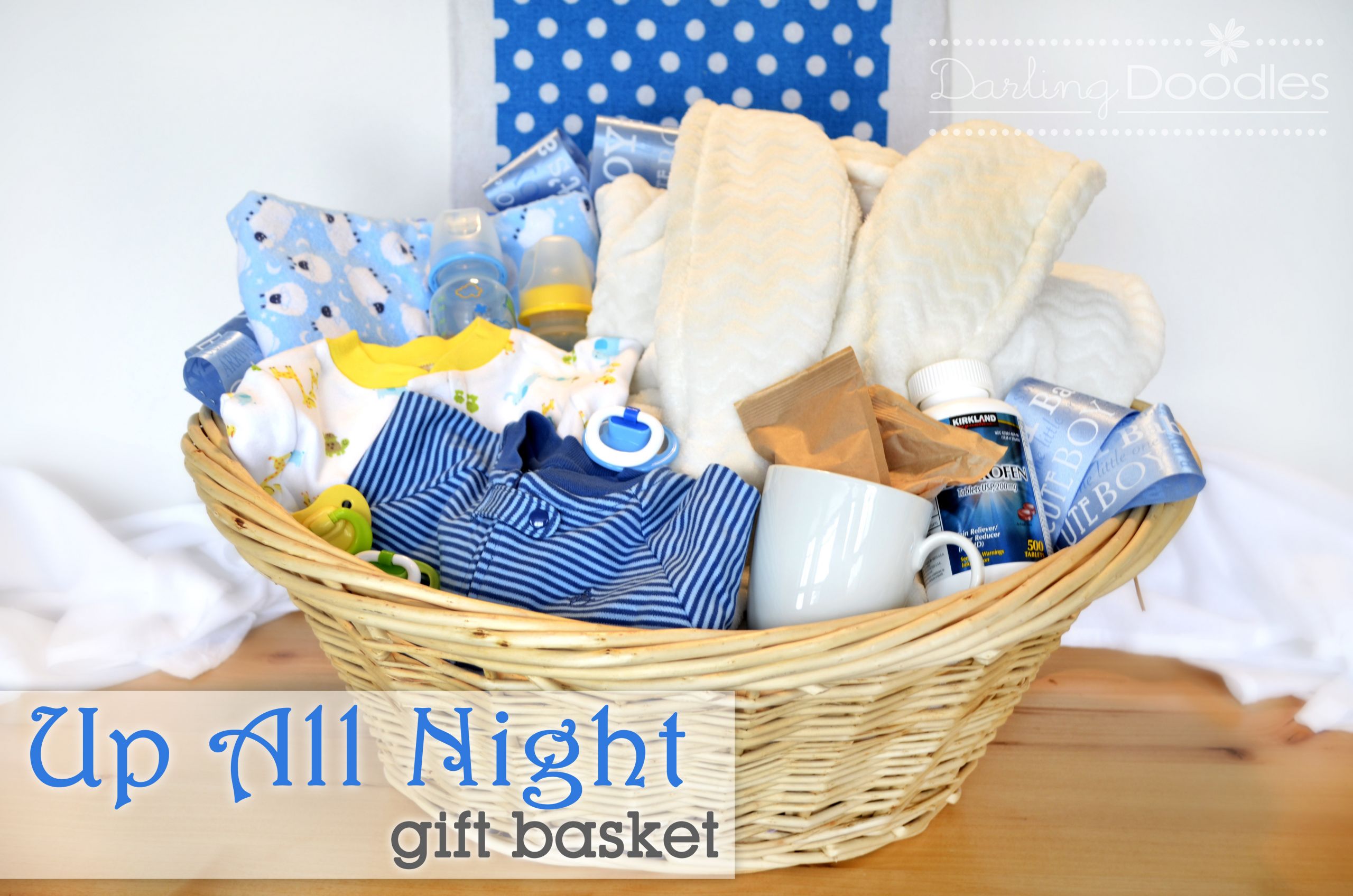 Www Ideas For A Gift For Family For New Baby
 Up All Night Survival Kit Darling Doodles