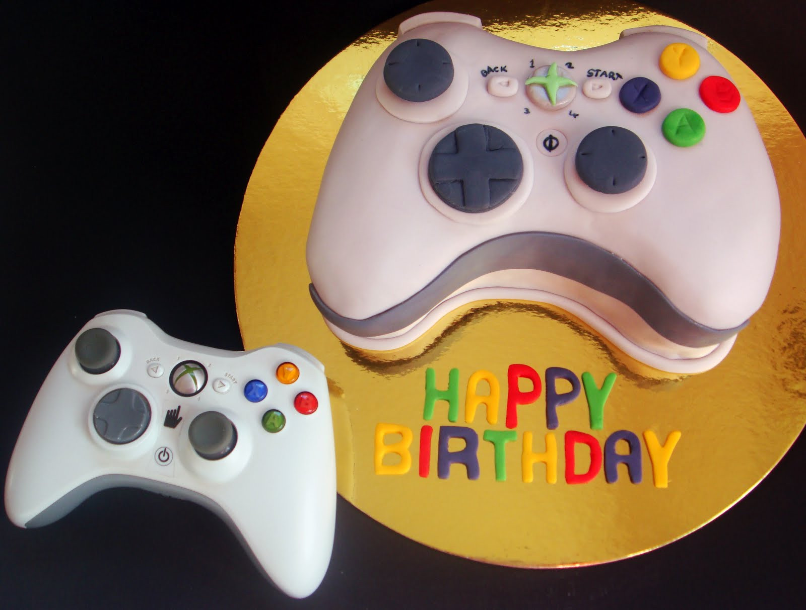 Xbox Birthday Cake
 butter hearts sugar Xbox Cake