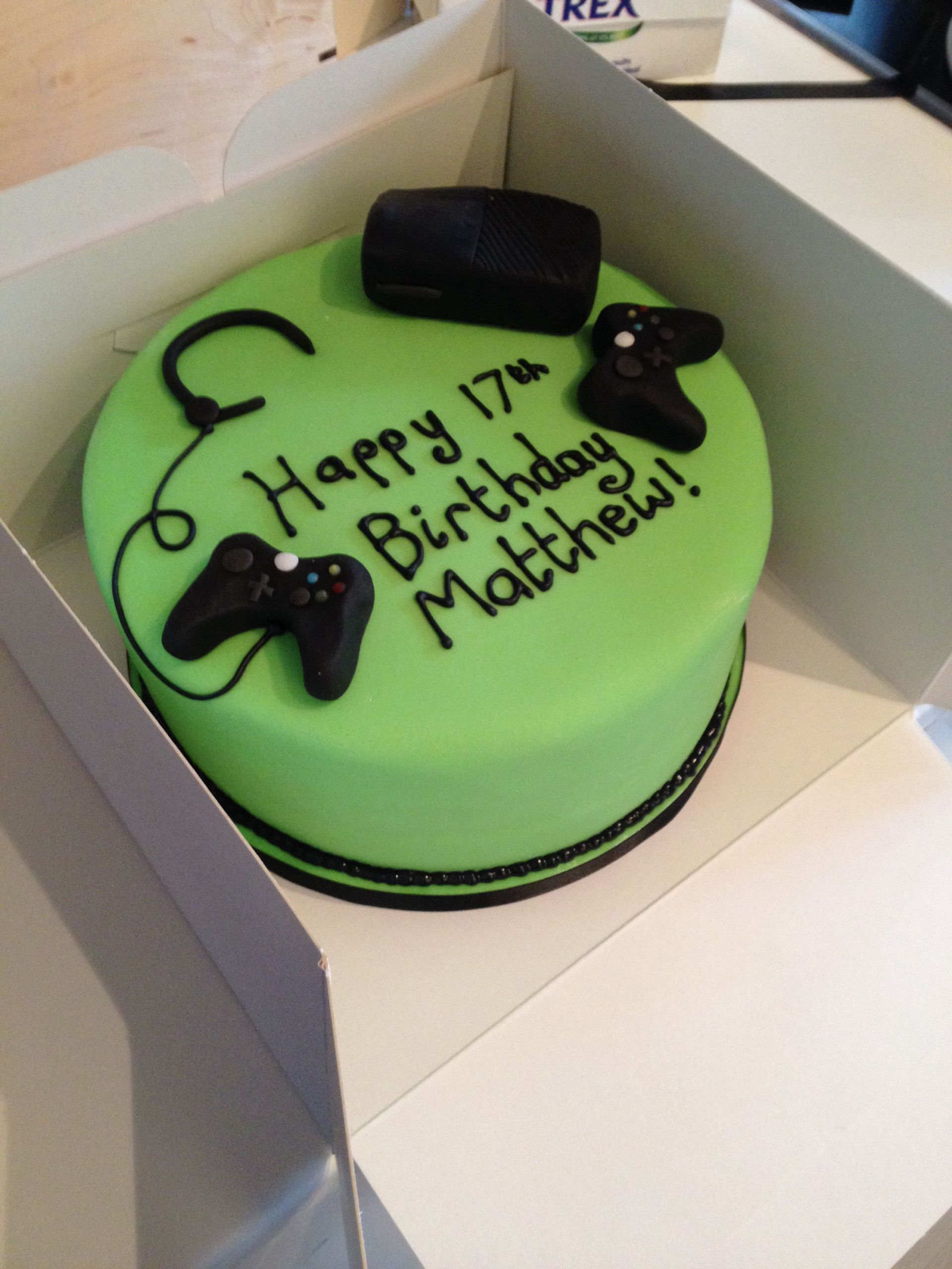 Xbox Birthday Cake
 Xbox cake … XBox Party