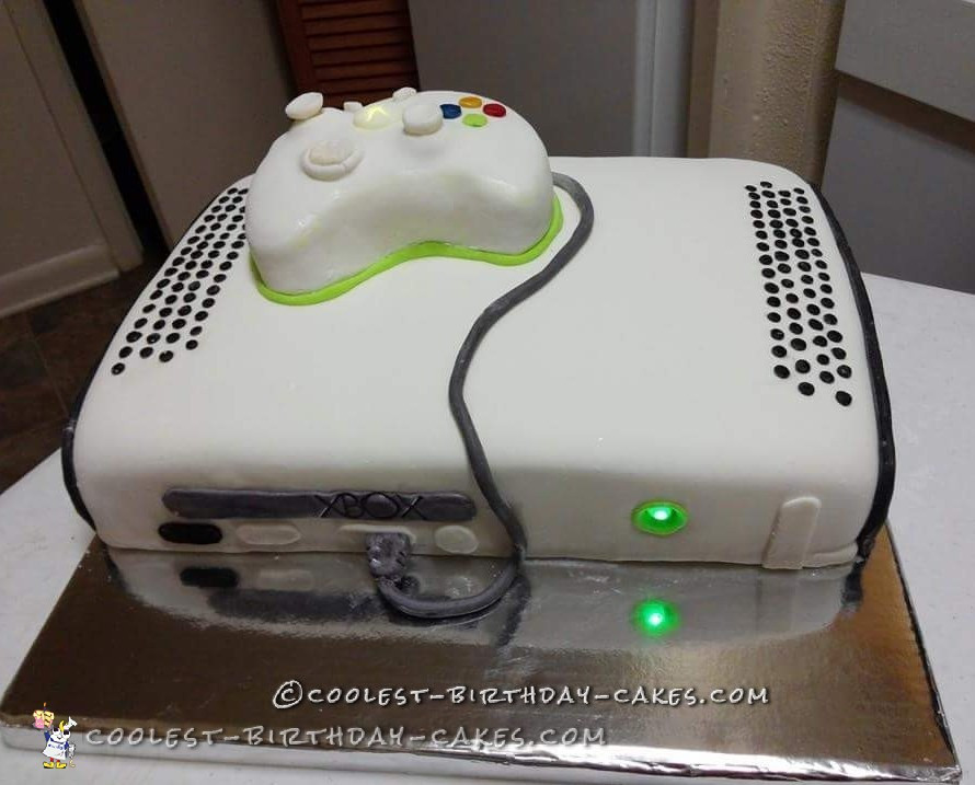 Xbox Birthday Cake
 Coolest Light Up Xbox Cake
