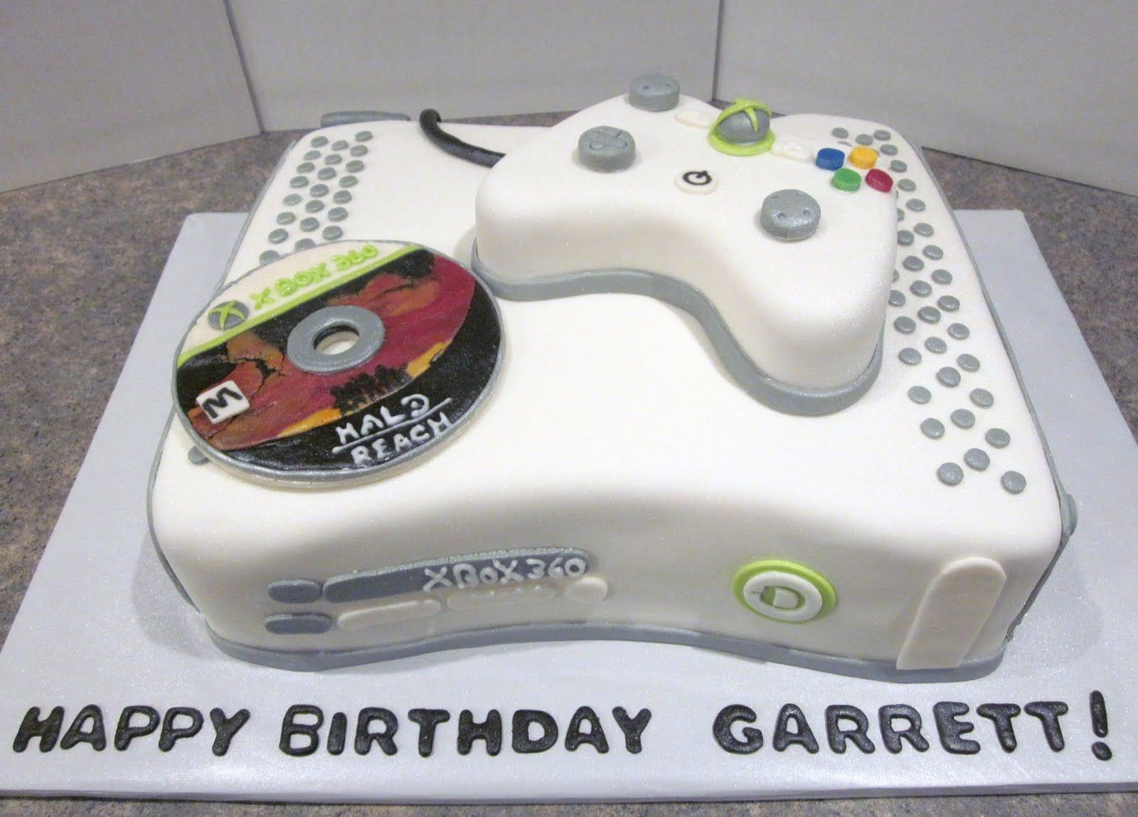 Xbox Birthday Cake
 Xbox 360 Cake Ideas