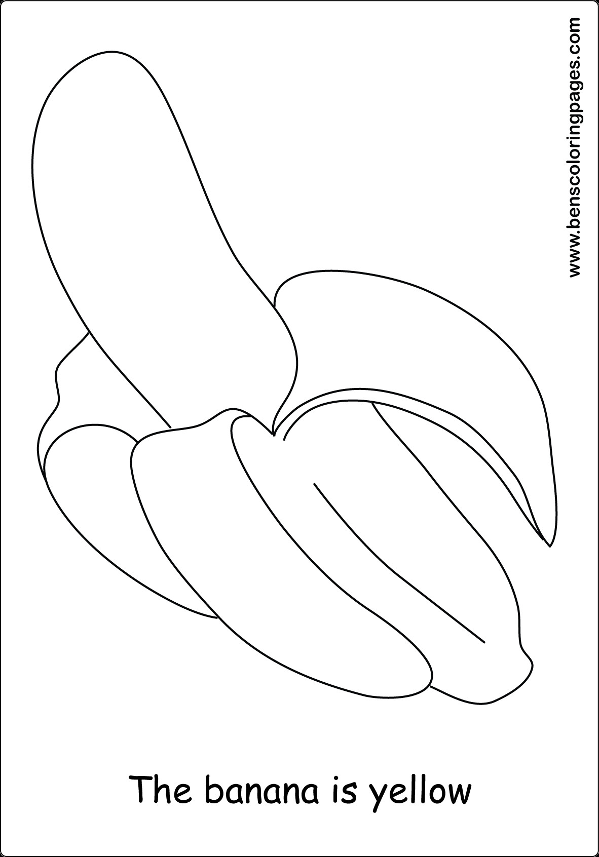 Yellow Coloring Pages For Toddlers
 Yellow Coloring Pages Printable Coloring Home