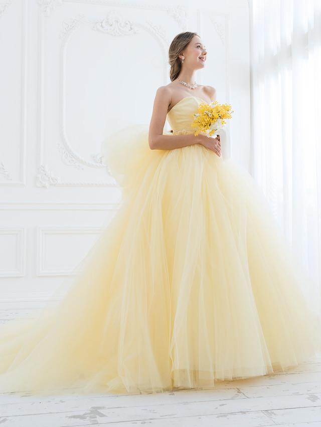 Yellow Dresses For Wedding
 15 Yellow Wedding Dresses Perfect for Belle Beauty and