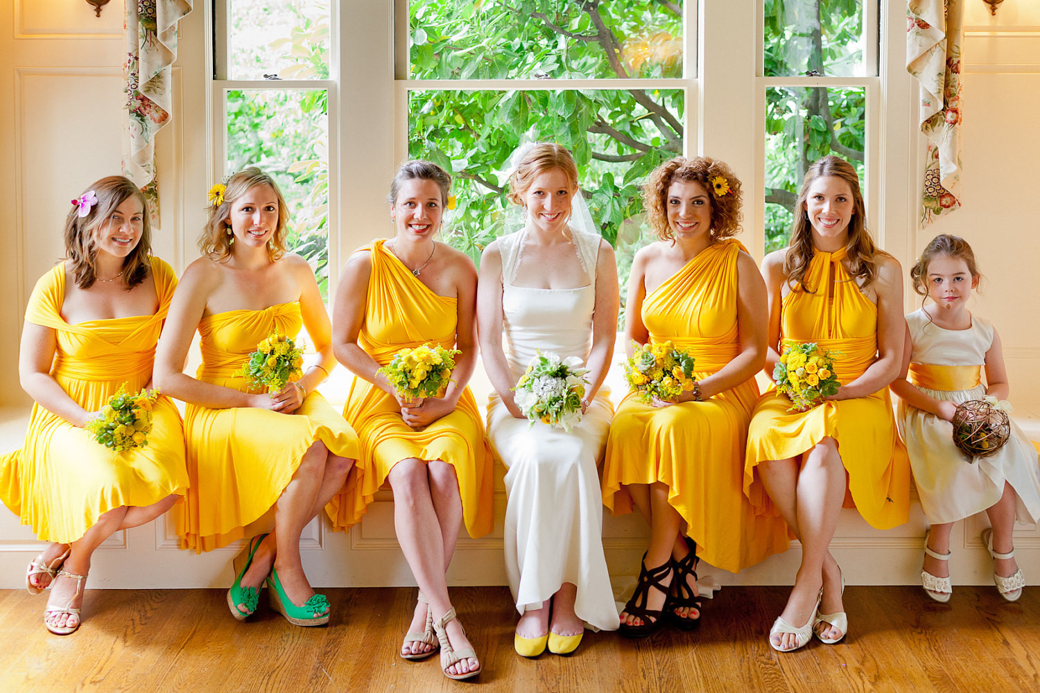 Yellow Dresses For Wedding
 Throw a Proper Summer Wedding with Yellow and Royal Blue