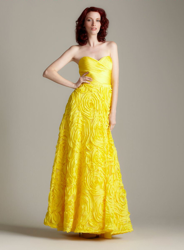 Yellow Dresses For Wedding
 Yellow Gown