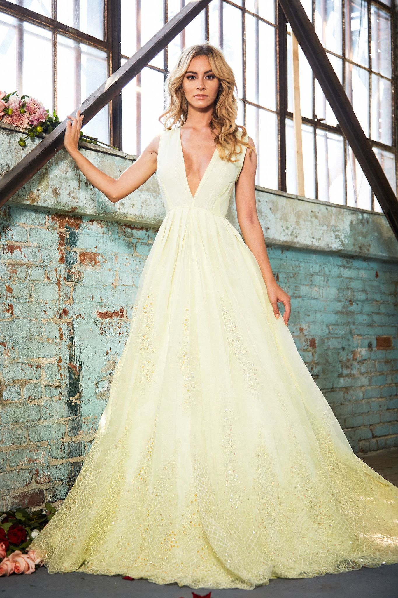 Yellow Dresses For Wedding
 Lurelly Bridal High Fashion Wedding Dresses Inspiration