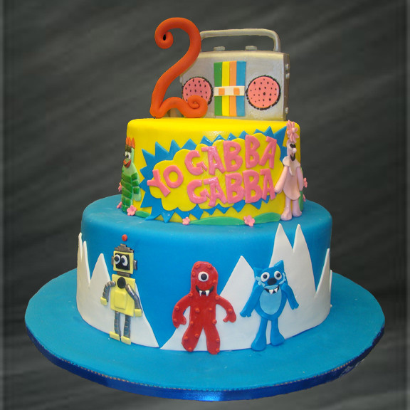 Yo Gabba Gabba Birthday Cakes
 Birthday Cake Yo Gabba Gabba Birthday Cake