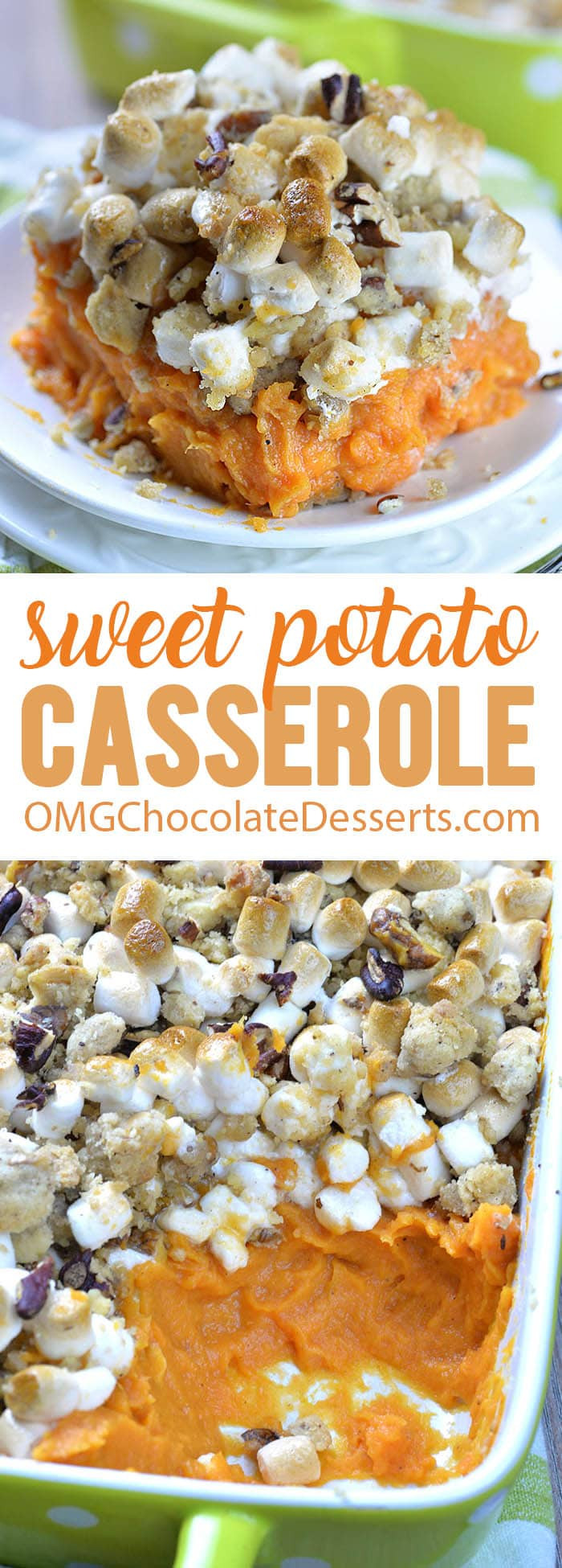 Yummy Sweet Potato Casserole
 Sweet Potato Casserole Recipe OMG Chocolate Desserts