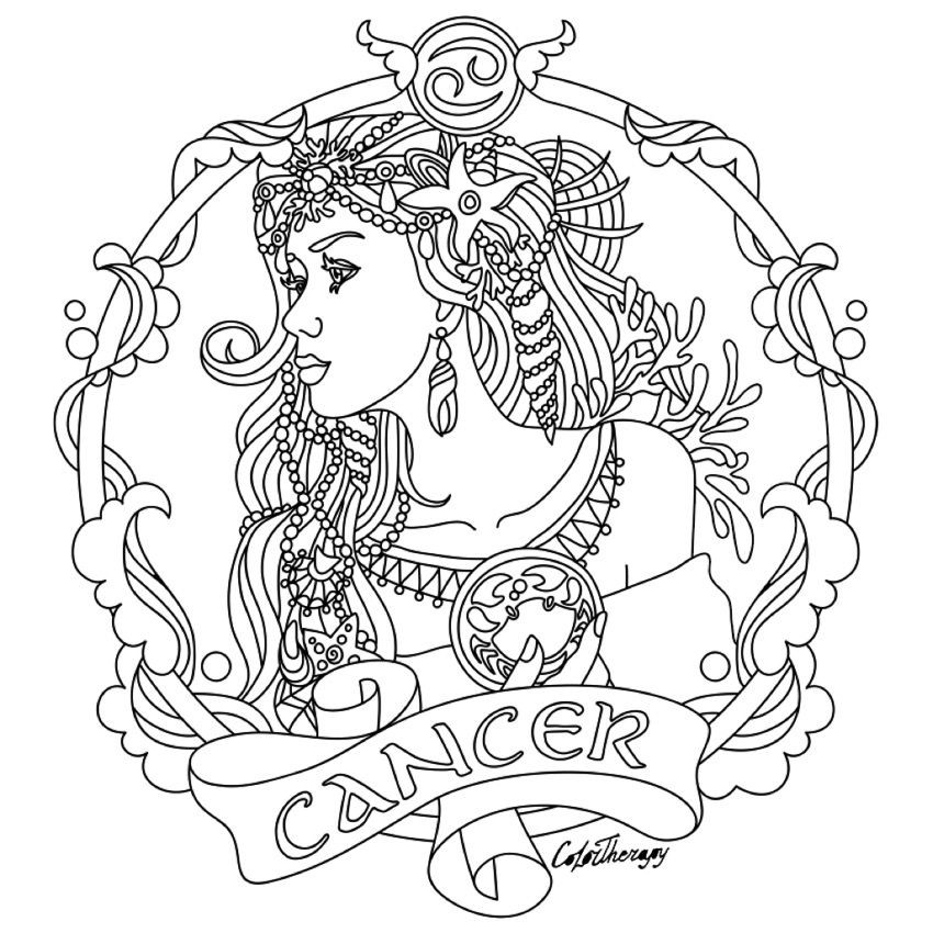 The 23 Best Ideas for Zodiac Coloring Pages for Adults - Home, Family