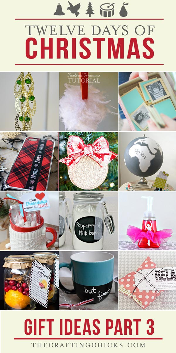 12 Days Of Christmas Gifts
 12 Days of Christmas Gift Ideas Part 1 The Crafting Chicks