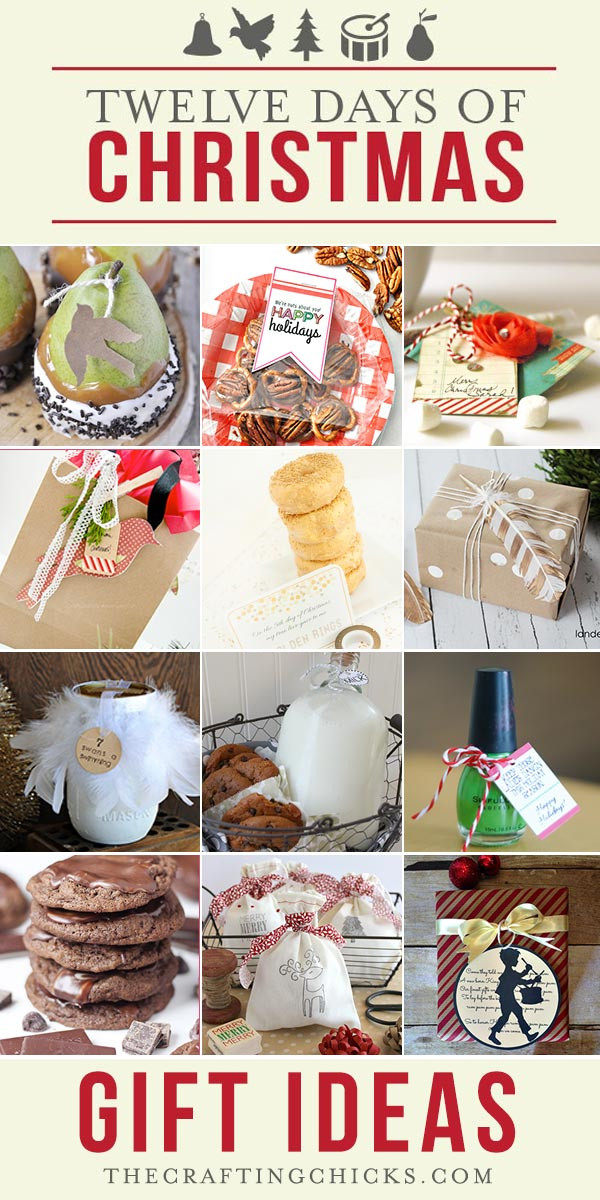 12 Days Of Christmas Gifts
 12 Days of Christmas Gift Ideas Part 3 The Crafting Chicks