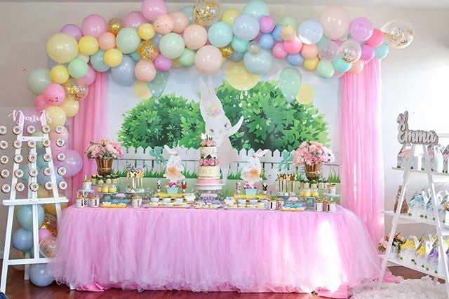 14 Year Old Birthday Party Ideas In The Winter
 Bunnies Creative First Birthday Party Ideas