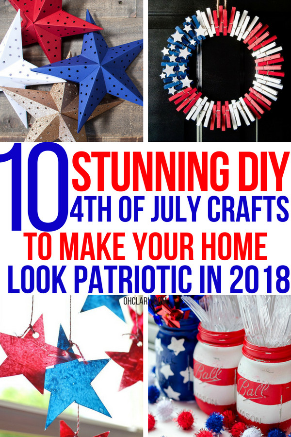 4th Of July Crafts For Adults
 10 Easy 4th of July Crafts to Make For The Independence