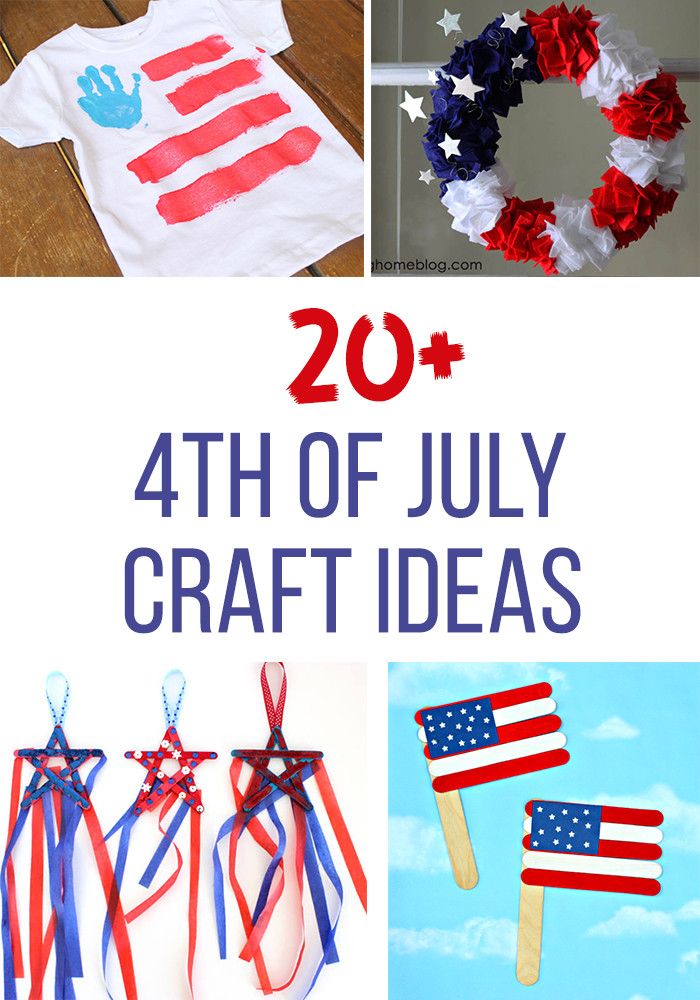 4th Of July Crafts For Adults
 20 Fourth of July Craft Ideas