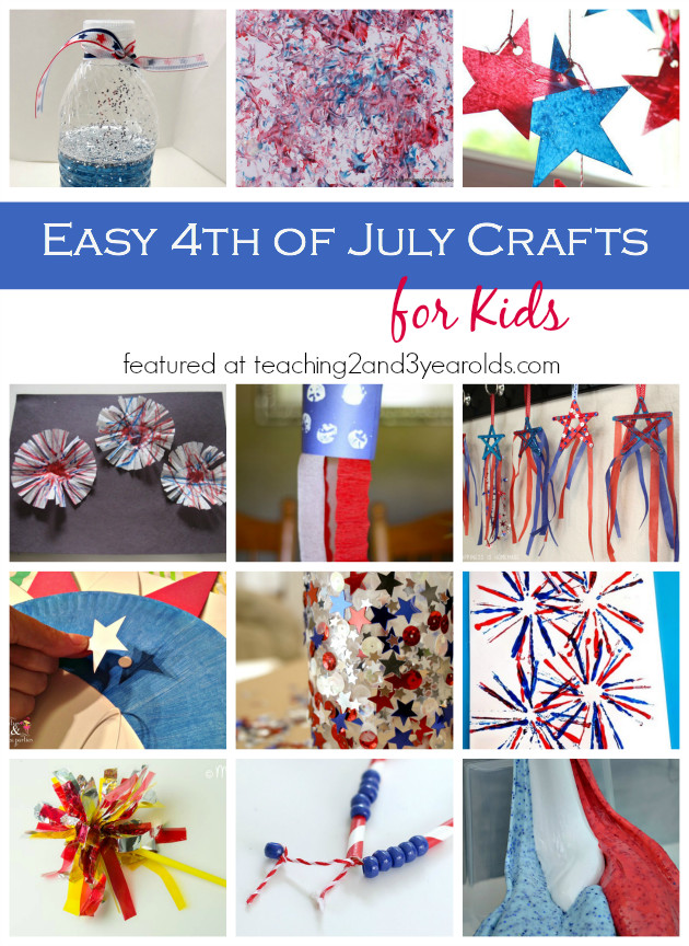 4th Of July Kids Crafts
 Easy 4th of July Crafts for Kids