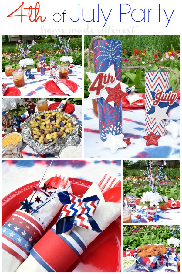 4th Of July Party
 AD Simple 4th of July Party Ideas Home Made Interest