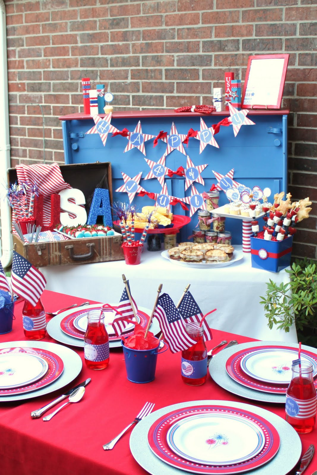 4th Of July Party Decorating Ideas
 4th of July BBQ