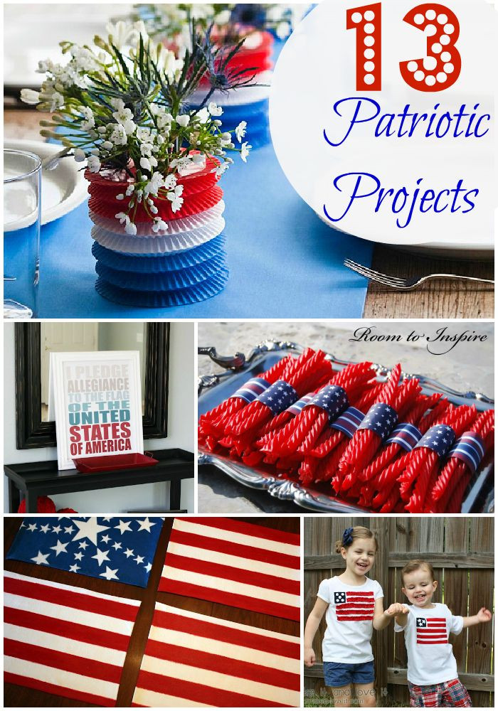 4th Of July Party Decorating Ideas
 red white and blue table decorations