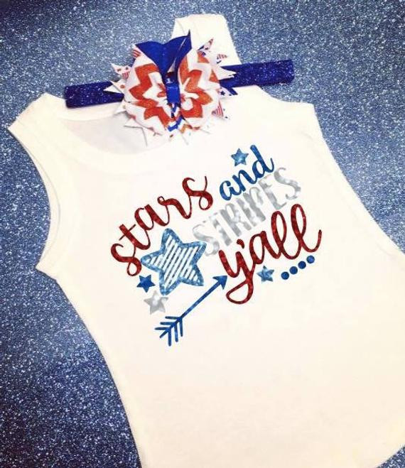 4th Of July Shirt Ideas
 Girls 4th of July Shirt Patriotic Shirt Fourth of July