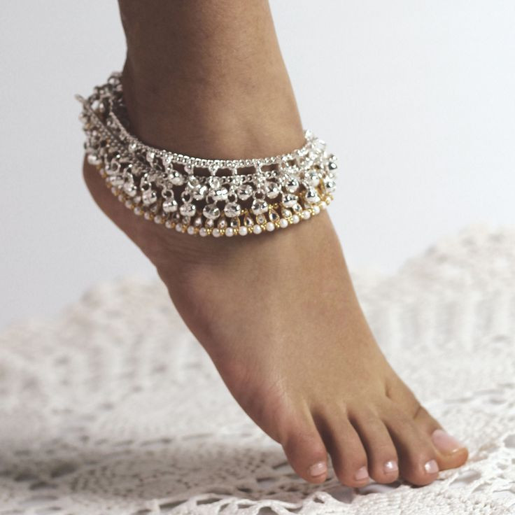 Anklet For Bride
 462 best images about Jewellery on Pinterest