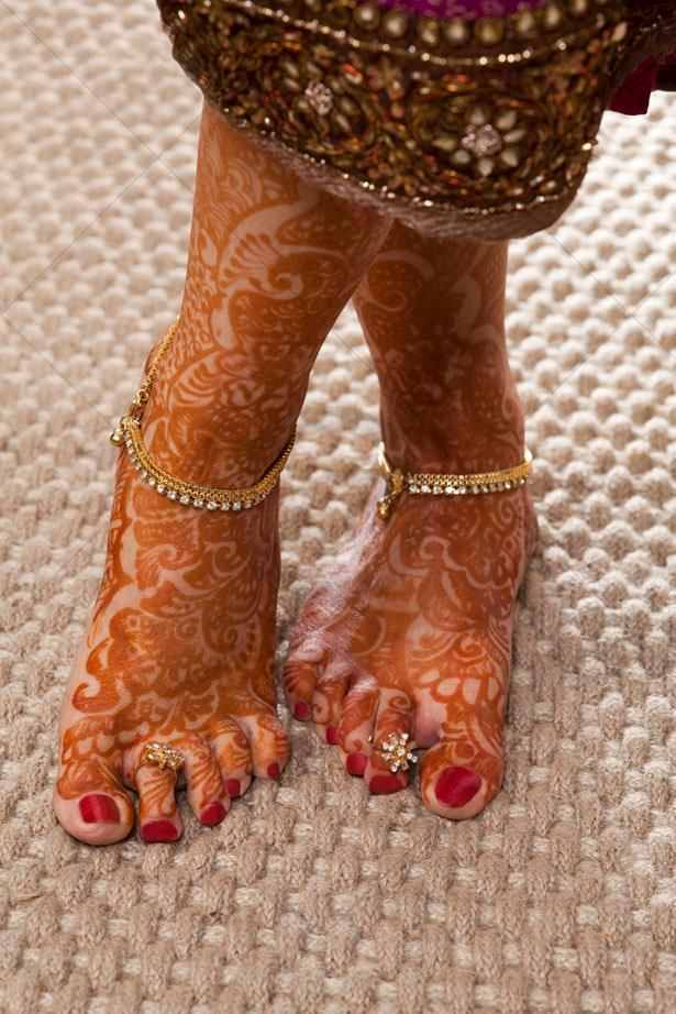 Anklet Photography
 Beautiful Feet decoration with payel anklet