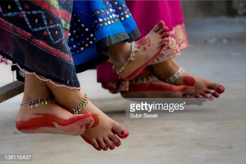 Anklet Photography
 Closeup Indian Womans Feet With Anklet High Res Stock