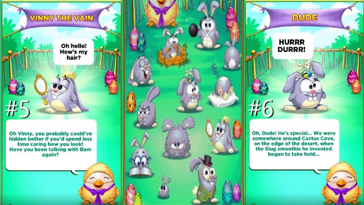 Best Fiends Easter Party
 Best Fiends S2 E3 hunting for bunny hints 5 6 12
