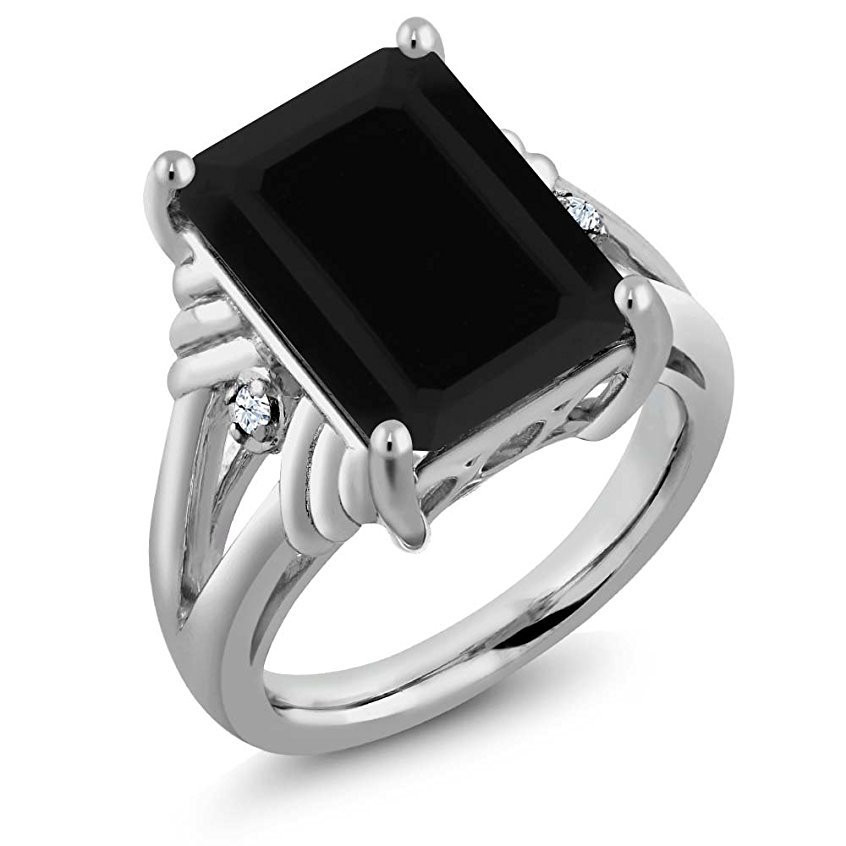 Black Onyx Wedding Ring Sets
 Black yx Wedding Ring Sets Wedding and Bridal Inspiration