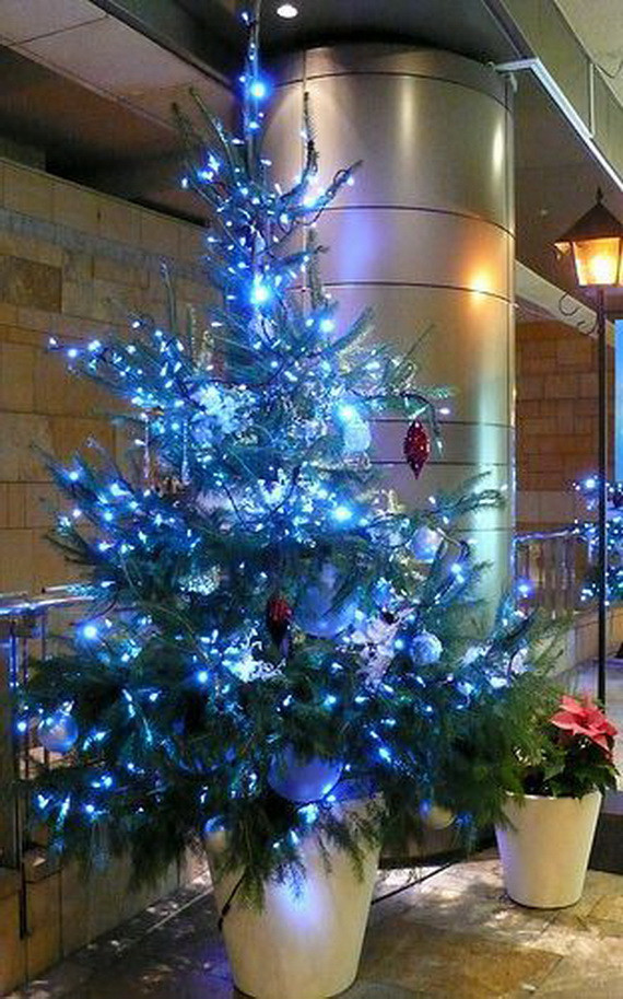 Blue Christmas Decor
 Blue Christmas Decorations Ideas Decoration Love
