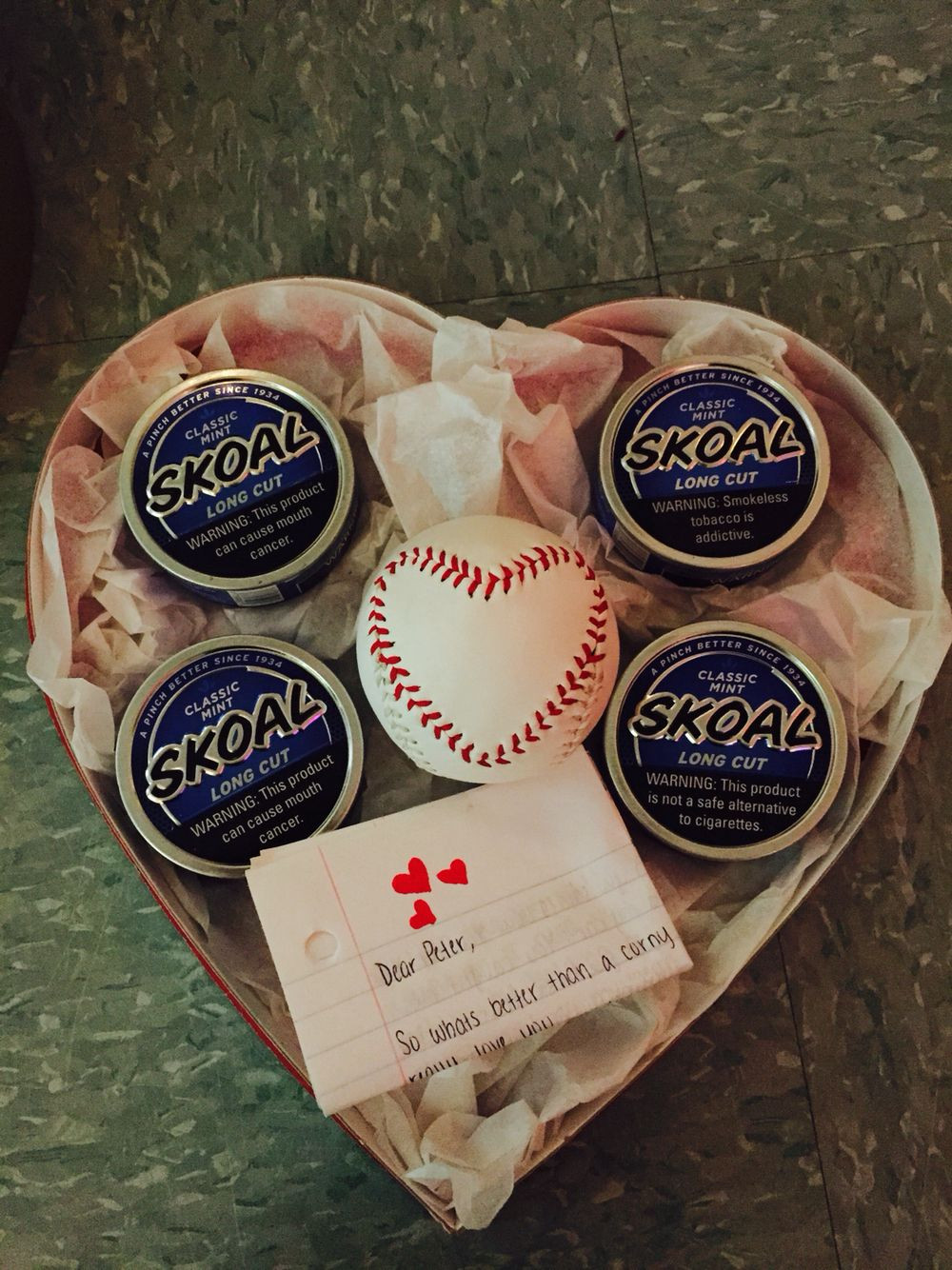 Boyfriend Valentines Day Gifts
 Valentine s Day t for him baseball girlfriend