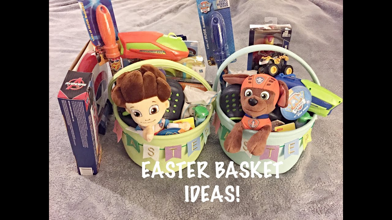 Boys Easter Basket Ideas
 WHAT S IN MY TODDLERS EASTER BASKETS