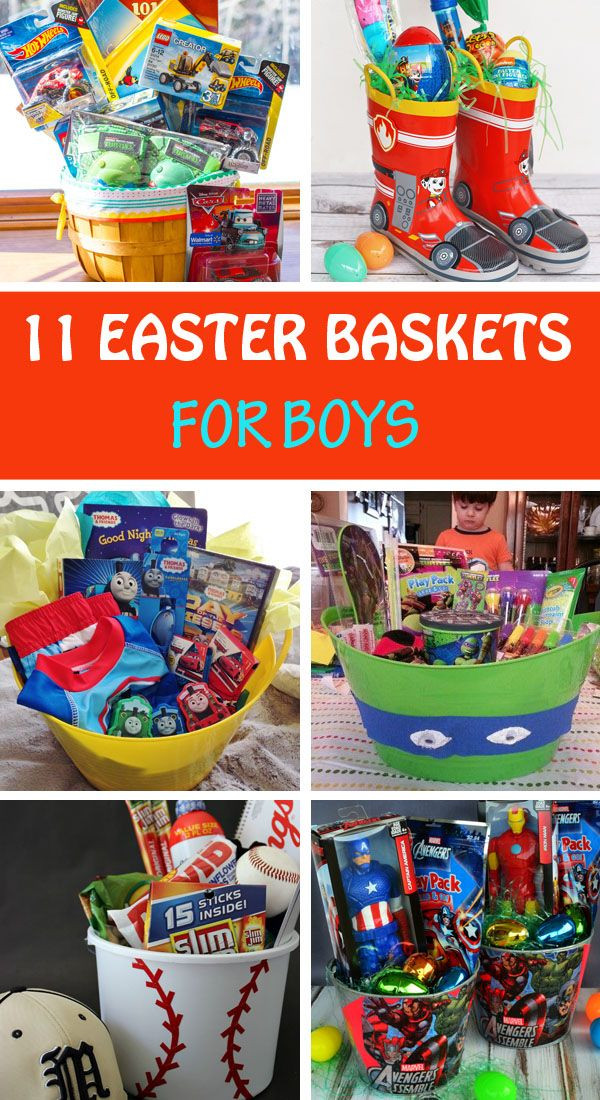 Boys Easter Basket Ideas
 11 Homemade Easter basket ideas for boys