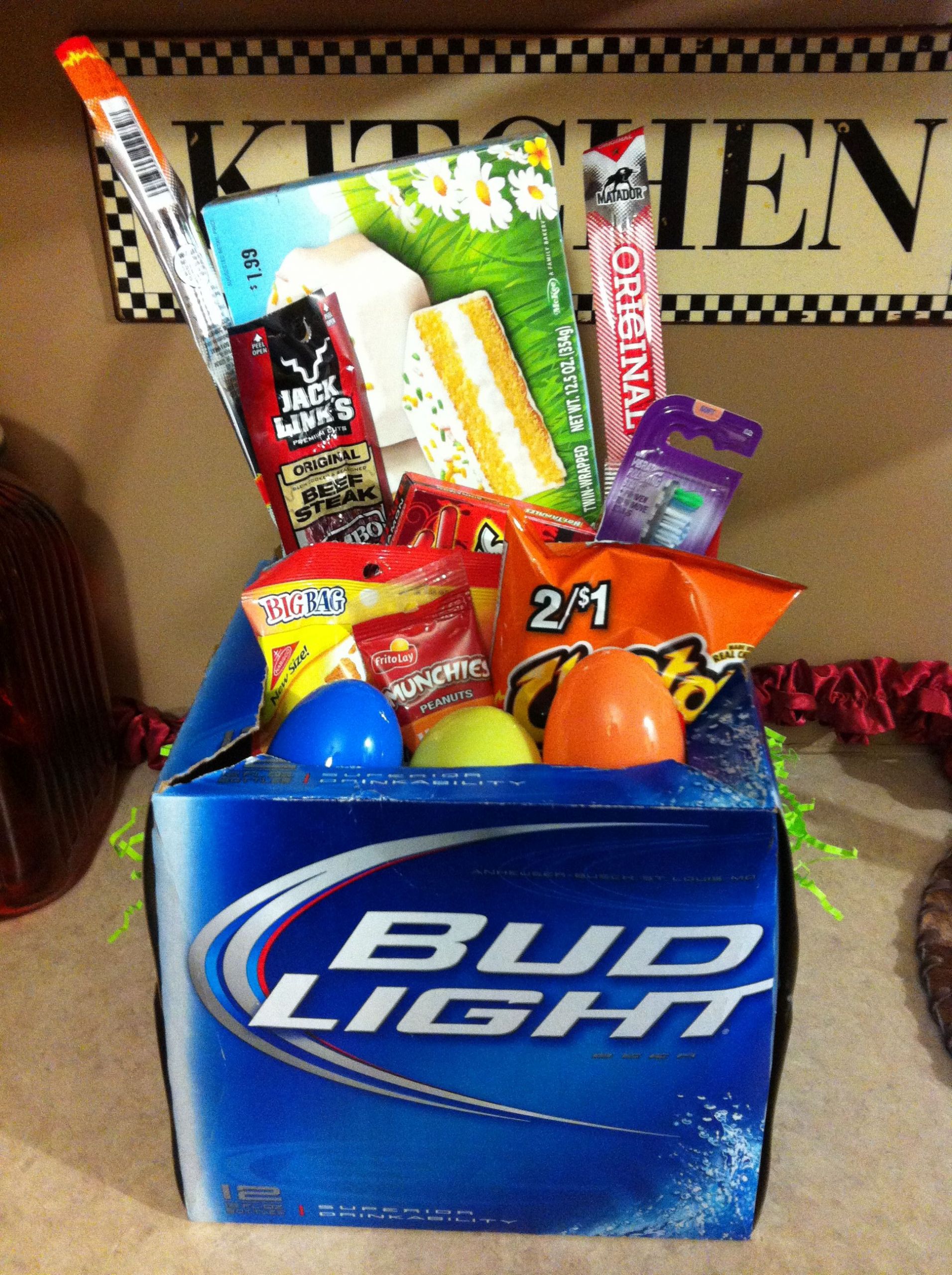 Boys Easter Basket Ideas
 DIY Easter basket for the man in your life
