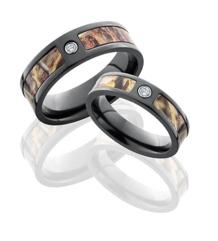 Camo Wedding Ring Sets For Him And Her
 Antique sapphire engagement rings for those who love history