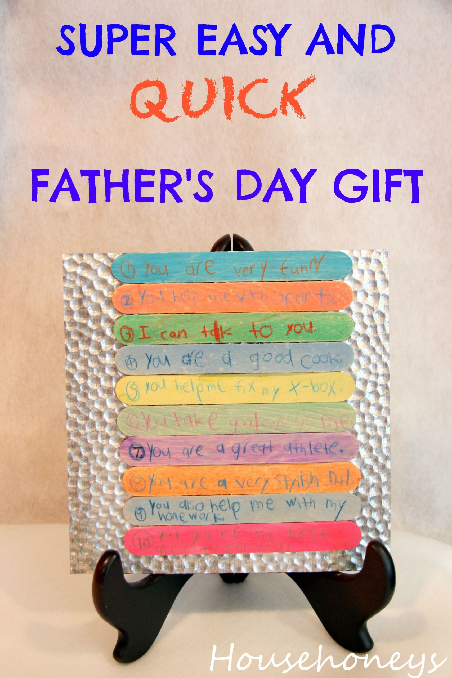 Cheap Fathers Day Ideas
 easy and cheap father s day t for kids diy ts