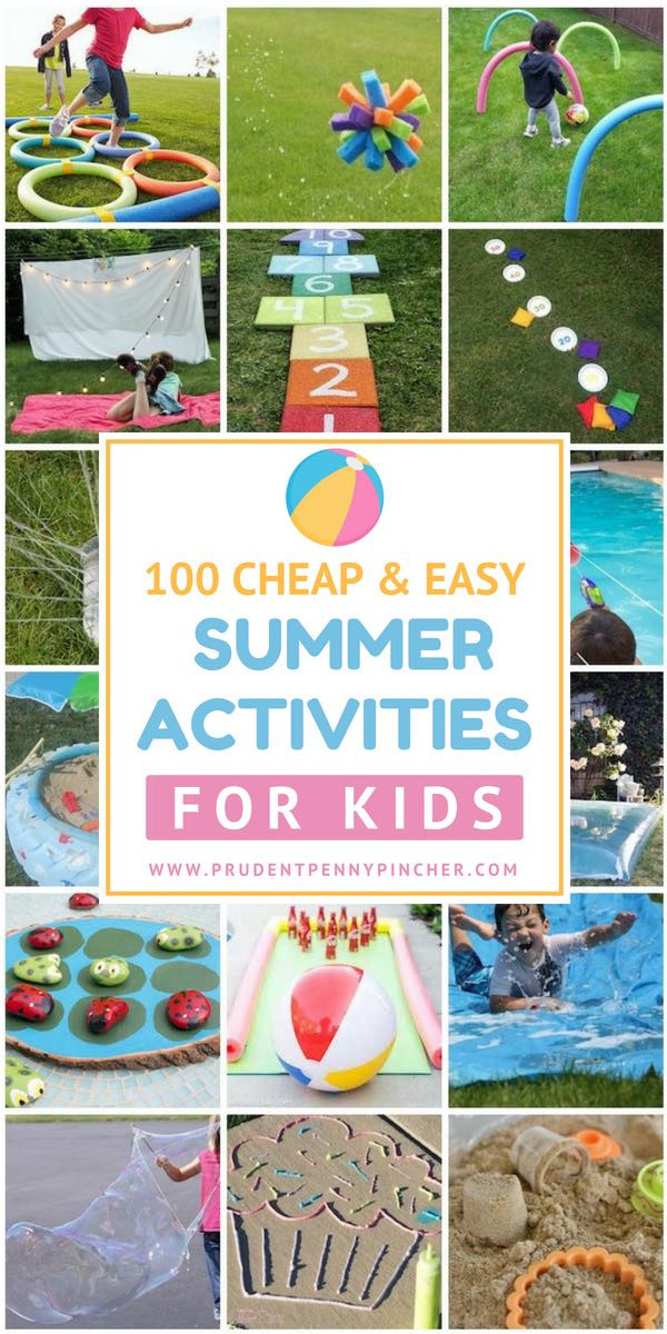 Cheap Summer Activities For Kids
 100 Cheap and Easy Summer Activities for Kids Prudent