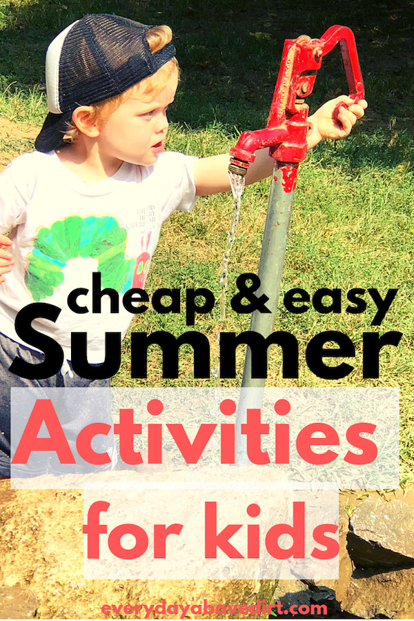 Cheap Summer Activities For Kids
 Cheap & Easy Summer Activities for Kids