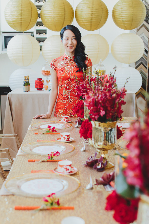 Chinese New Year Decor
 Chinese New Year party ideas Red gold party