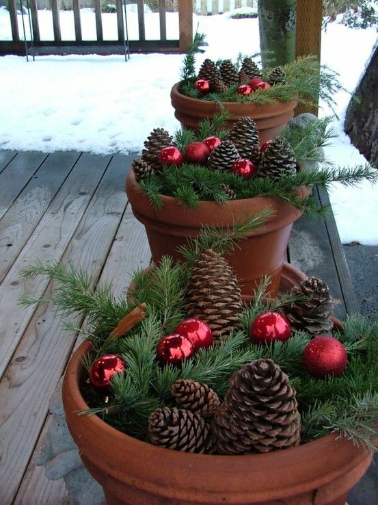 Christmas Centerpieces Ideas
 It s ALL Good in Mommyhood Homemade Christmas Decorating