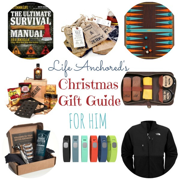 Christmas Gifts For Him Pinterest
 Christmas Gift Guide for Him Life Anchored