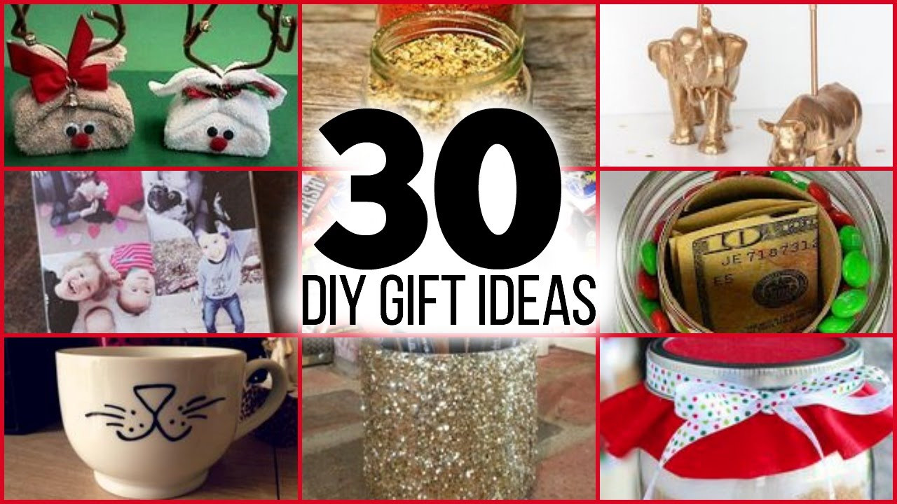 Christmas Present Ideas For Parents
 30 DIY CHRISTMAS GIFTS FOR GUYS GIRLS PARENTS FRIENDS